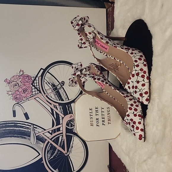 Betsey Johnson Shoes - Amazing Betsy Johnson Cherry Heels